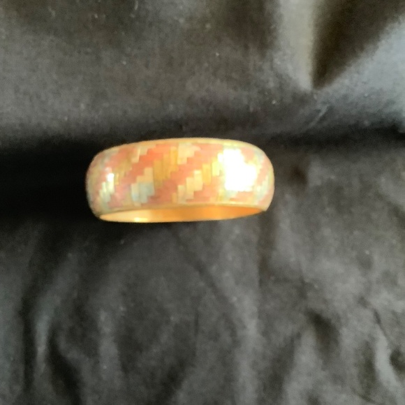 3 metal woven bangle - Picture 4 of 4